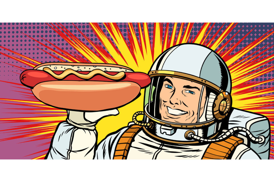 Food and space travel