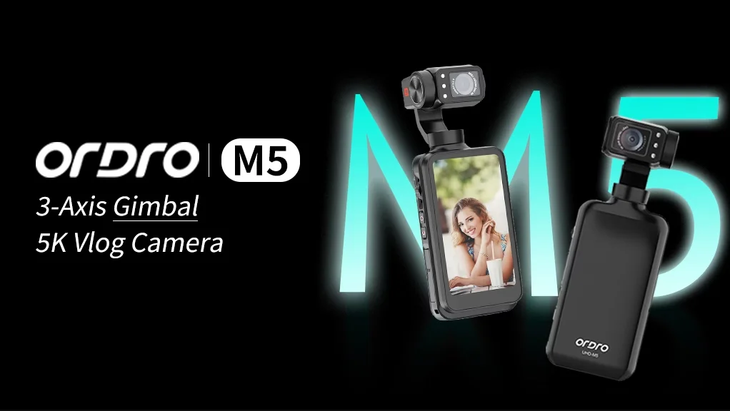 Ordro M5, Capture Your Life with the Ultimate 5K Vlog Camera