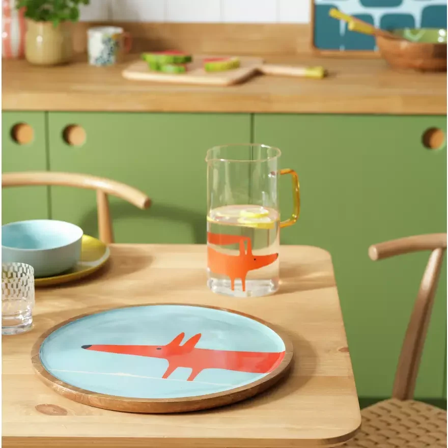 Habitat x Scion Mr Fox Mango Wood Serving Platter