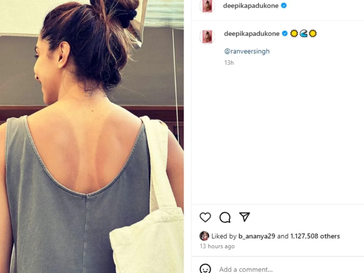 Deepika Padukone, Deepika Padukone news, Mom To Be Deepika Padukone, Deepika Padukone Flaunts Her Babymoon Tan, Deepika Padukone latest pic, Deepika Padukone pic in pregnancy, Ranveer Singh Click Deepika Padukone latest Photo