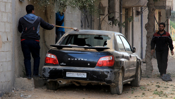 Explosive device blows up car in Damascus: Syria state media