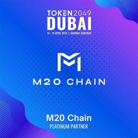 M20 Chain: Leading Innovation as Platinum Partner at Token 2049 Dubai