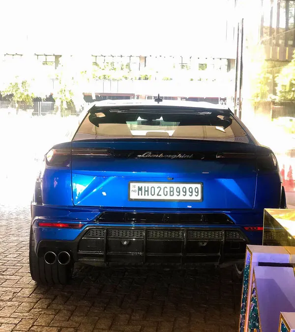 Sachin Tendulkar Spotted In Lamborghini Urus Sachin Tendulkar Spotted In Lamborghini Urus