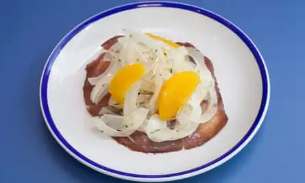 ‘It tastes of summer’: smoked tuna and fennel salad.