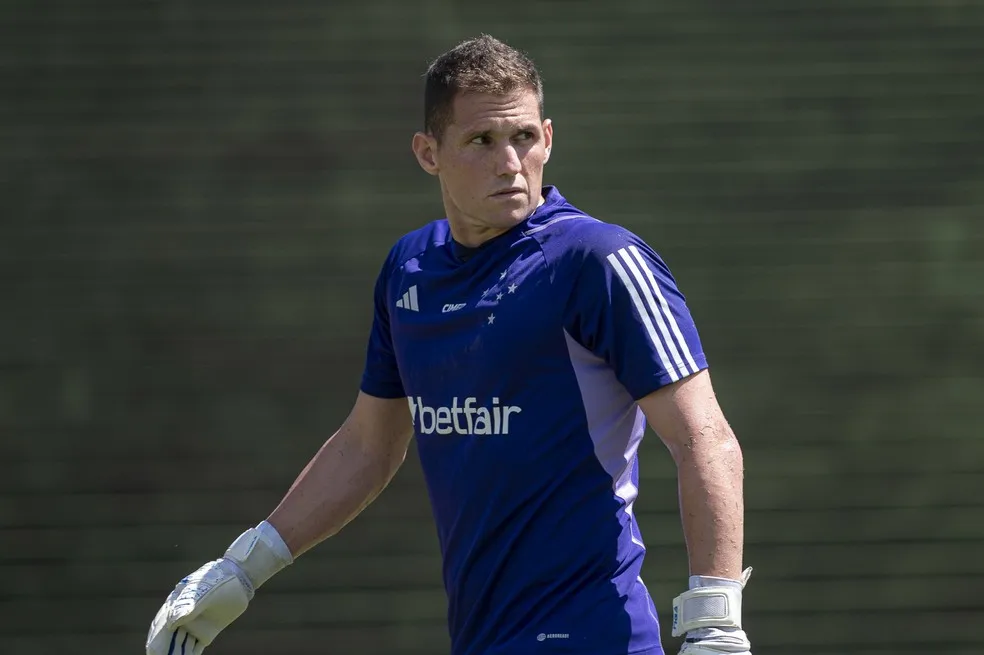 Rafael Cabral; goleiro do Cruzeiro — Foto: Divulgação/Cruzeiro
