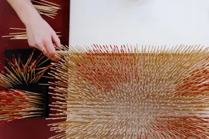 The making of of the We Make Carpets and IsseyMiyake project for Milan Design Week 2024.