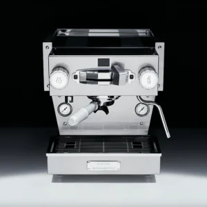 Linea Mini, the limited-edition espresso machine by Rimowa and La Marzocco.