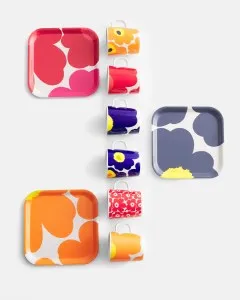 Tableware by Marimekko.