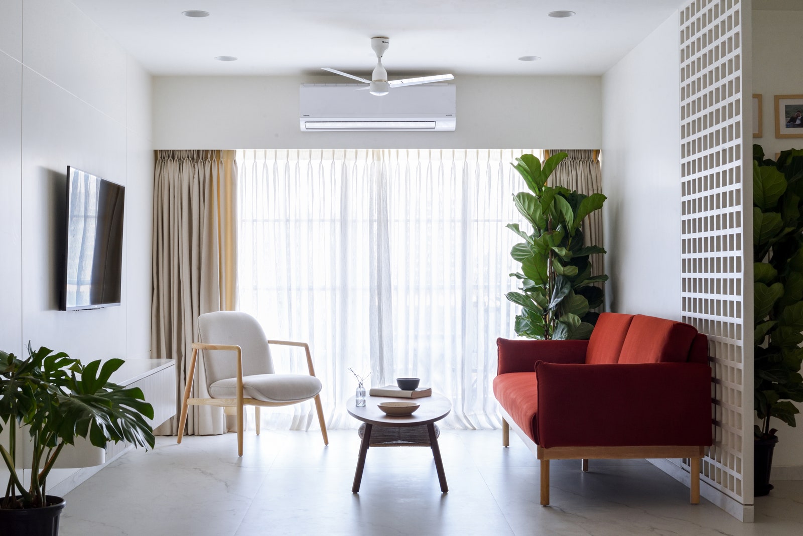 This 2,000-square-foot Mumbai home is a celebration of Japanese minimalism