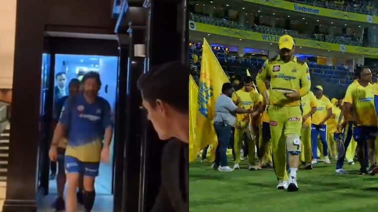 मुंबई के खिलाफ दर्द से जूझते रहे धोनी, सामने आया लंगड़ाने का वीडियो