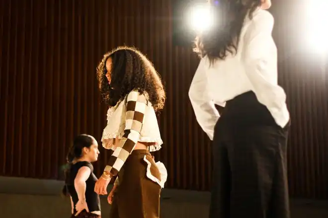Models show off the collection “Establish” during Stephens College's 80th annual fashion show, “The Collections,” Saturday, April 13 at Windsor Auditorium Stephens College in Columbia.