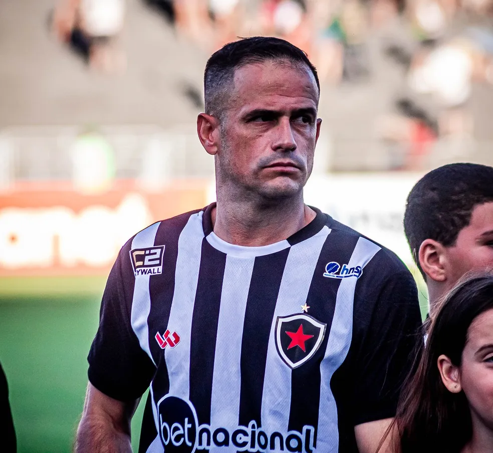 Pipico, atacante do Botafogo-PB — Foto: João Neto