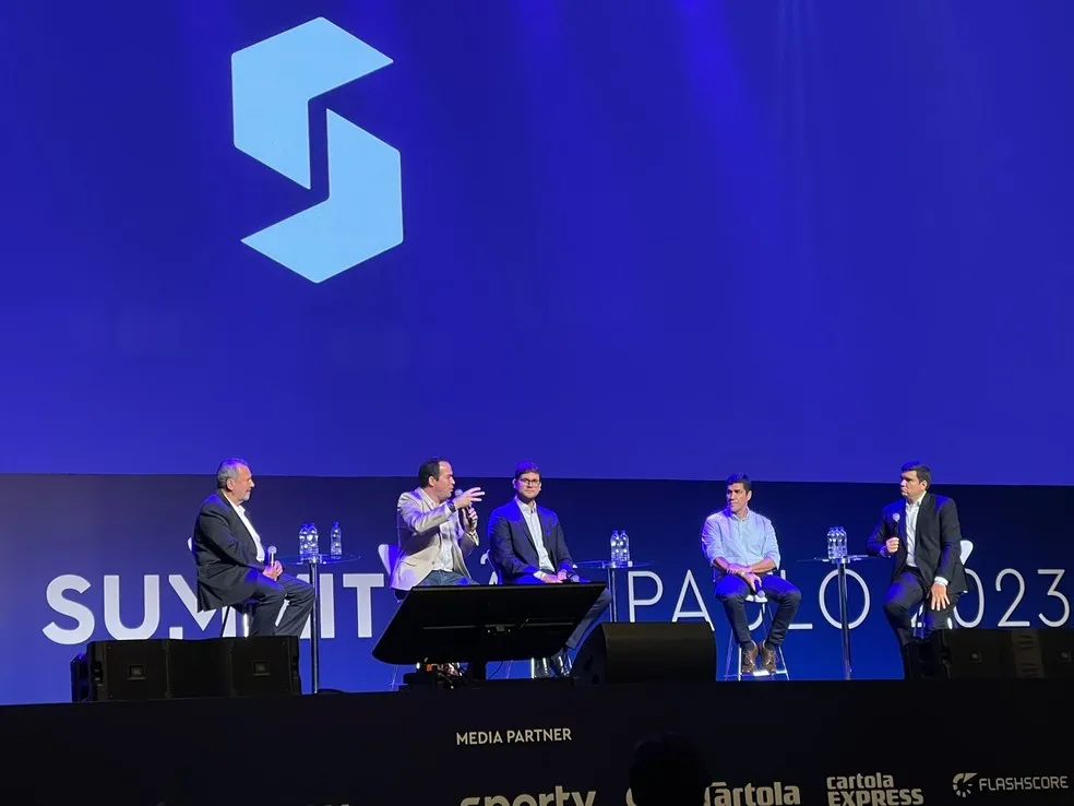 Apresentação da LFF durante a Sports Summit, em São Paulo, no ano passado  — Foto: Thiago Ferri
