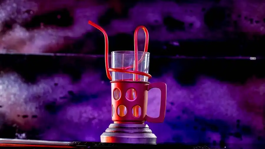Full List of Food and Beverages Coming to Disney Parks for May the 4th 2024 10 A Sap Tap Cup sitting on a shelf.