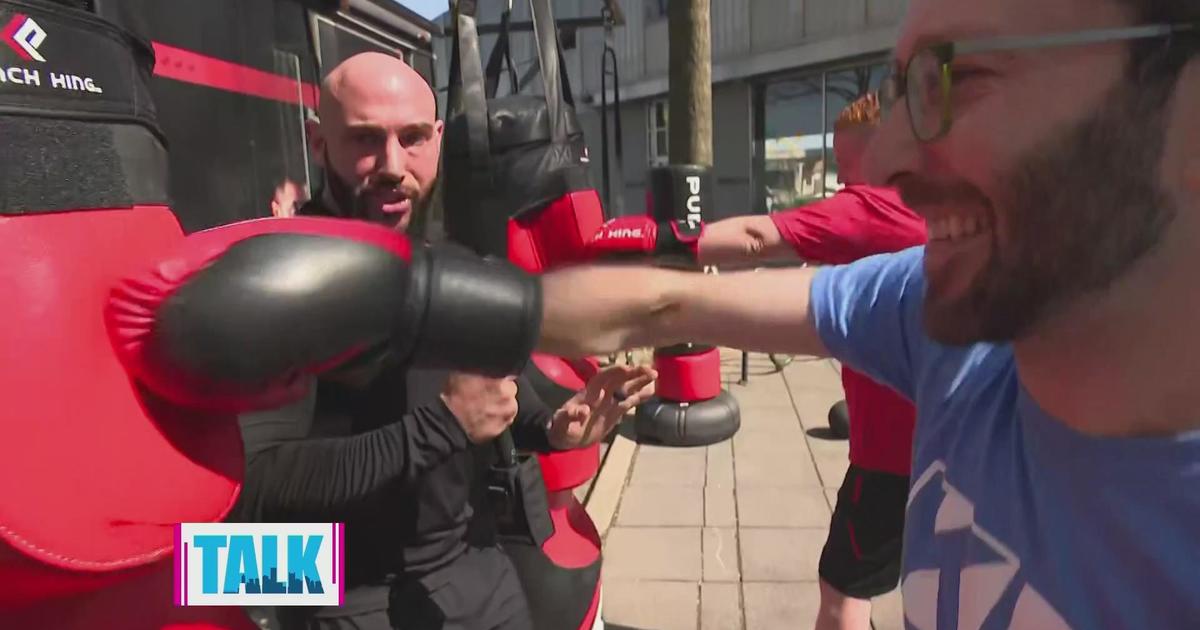 Punch King Fitness brings an interactive workout session for Boaz on Talk Pittsburgh