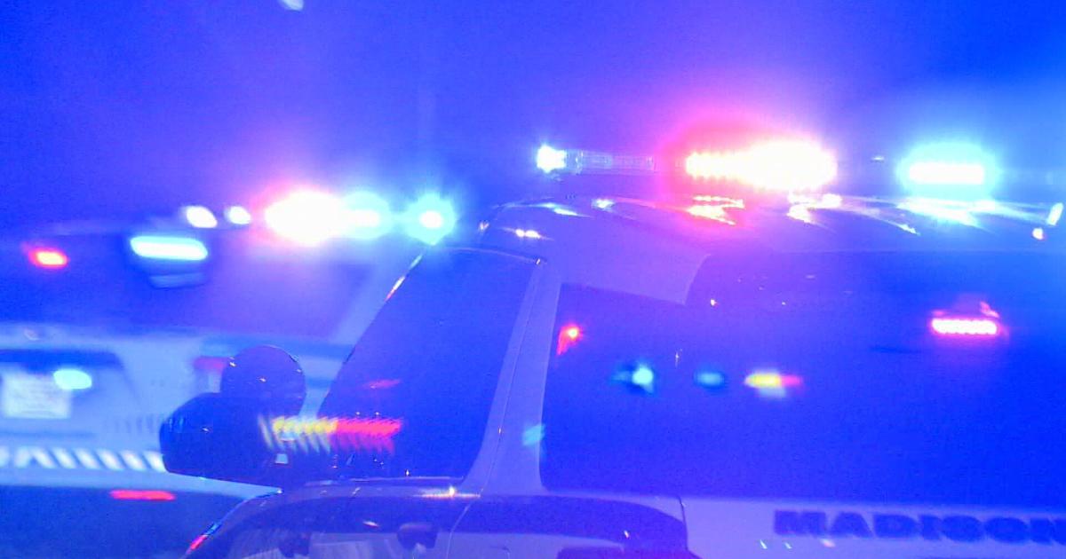 None injured, man arrested after car catches on fire after crash