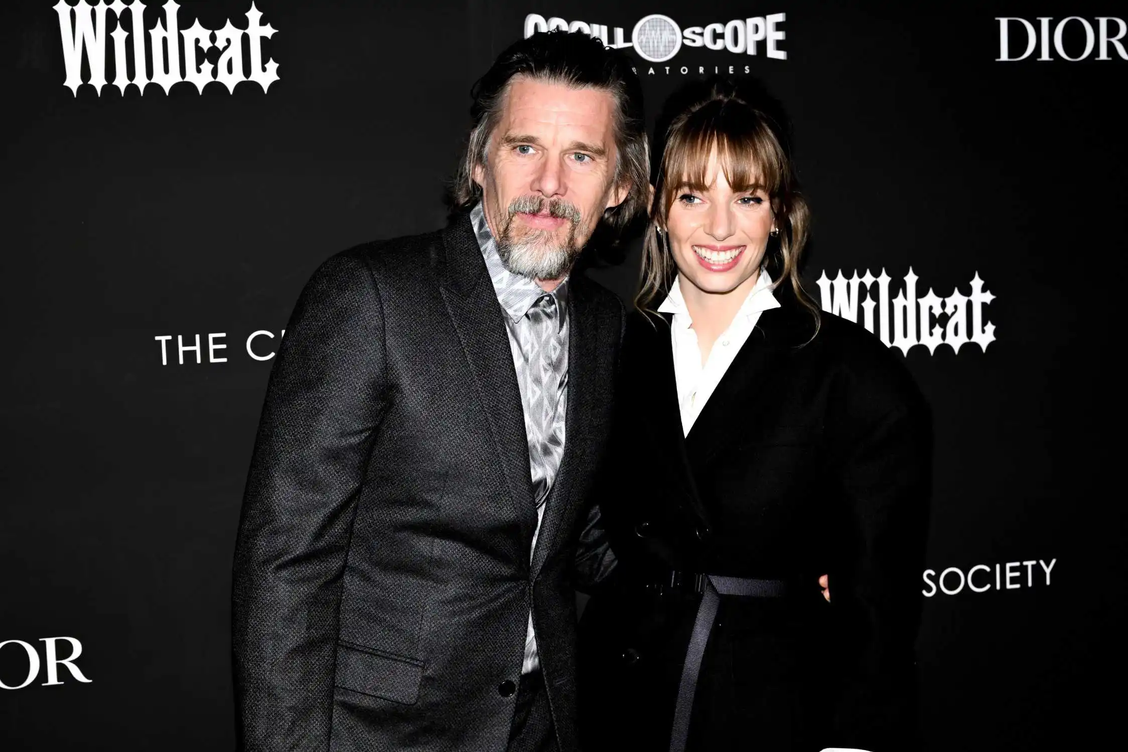 Ethan Hawke, Maya Hawke, Wildcat, premiere, red carpet