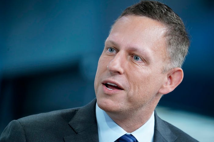 Peter Thiel says AI will be ‘worse’ for math nerds than for writers