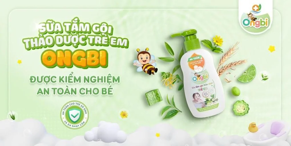 Lý do sữa tắm gội thảo dược trẻ em Ong Bi được yêu thích - 1