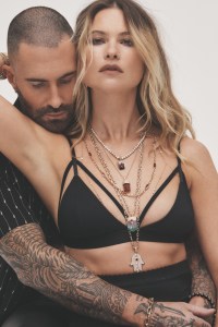 Adam Levine and Behati Front Jacquie Aiche’s Rebel Heart Campaign