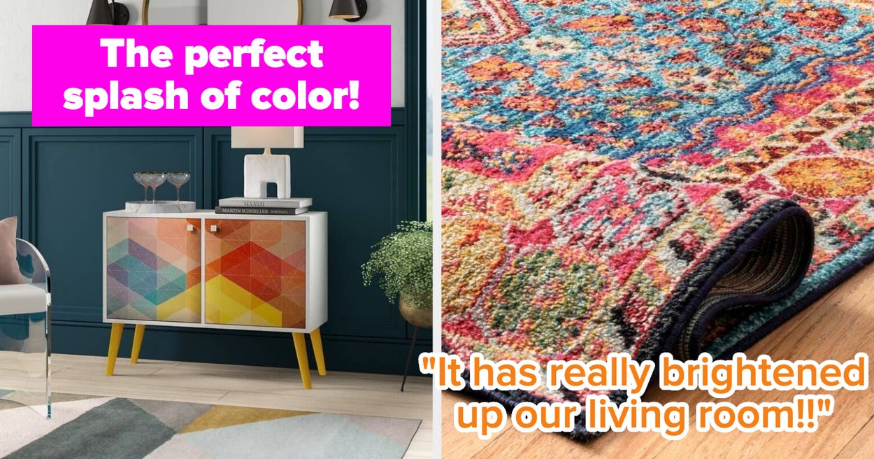 30 Wayfair Products That Will Bring A Bit Of Color Into Your Home