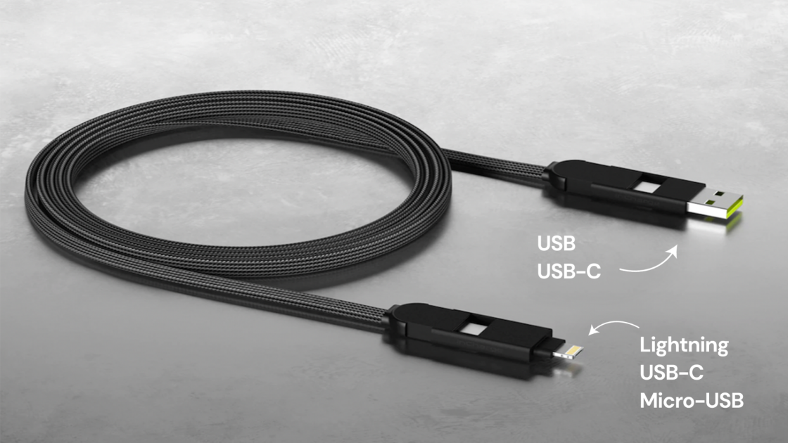 Charge More Gadgets Faster With This 6-in-1 Cable for Under $20