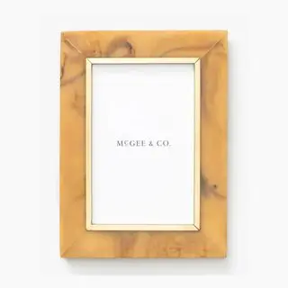 light brown photo frame