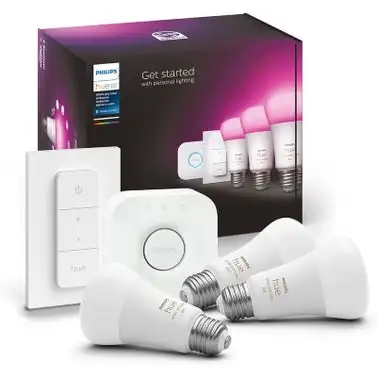 Philips Hue LED 3-Bulb Starter Kit