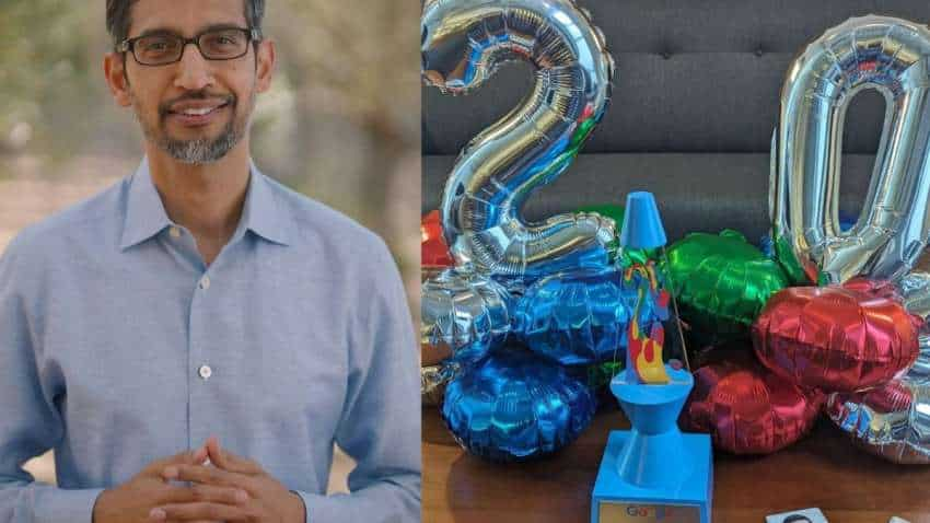 सुंदर पिचाई को Google में पूरे हुए 20 साल, बोले- ‘टेक्नोलॉजी से लेकर मेरे बालों तक, बहुत कुछ बदल गया है’