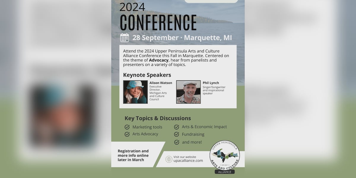 Upper Peninsula Arts & Culture Alliance to host conference at NMU