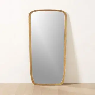 Ponder Brass Full-Length Floor Mirror