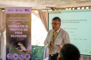 Costa Rican authorities strengthen skills to combat illegal wildlife trade