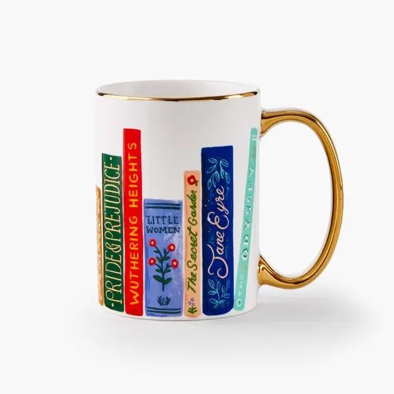 Book Club Porcelain Mug Book Club Porcelain Mug