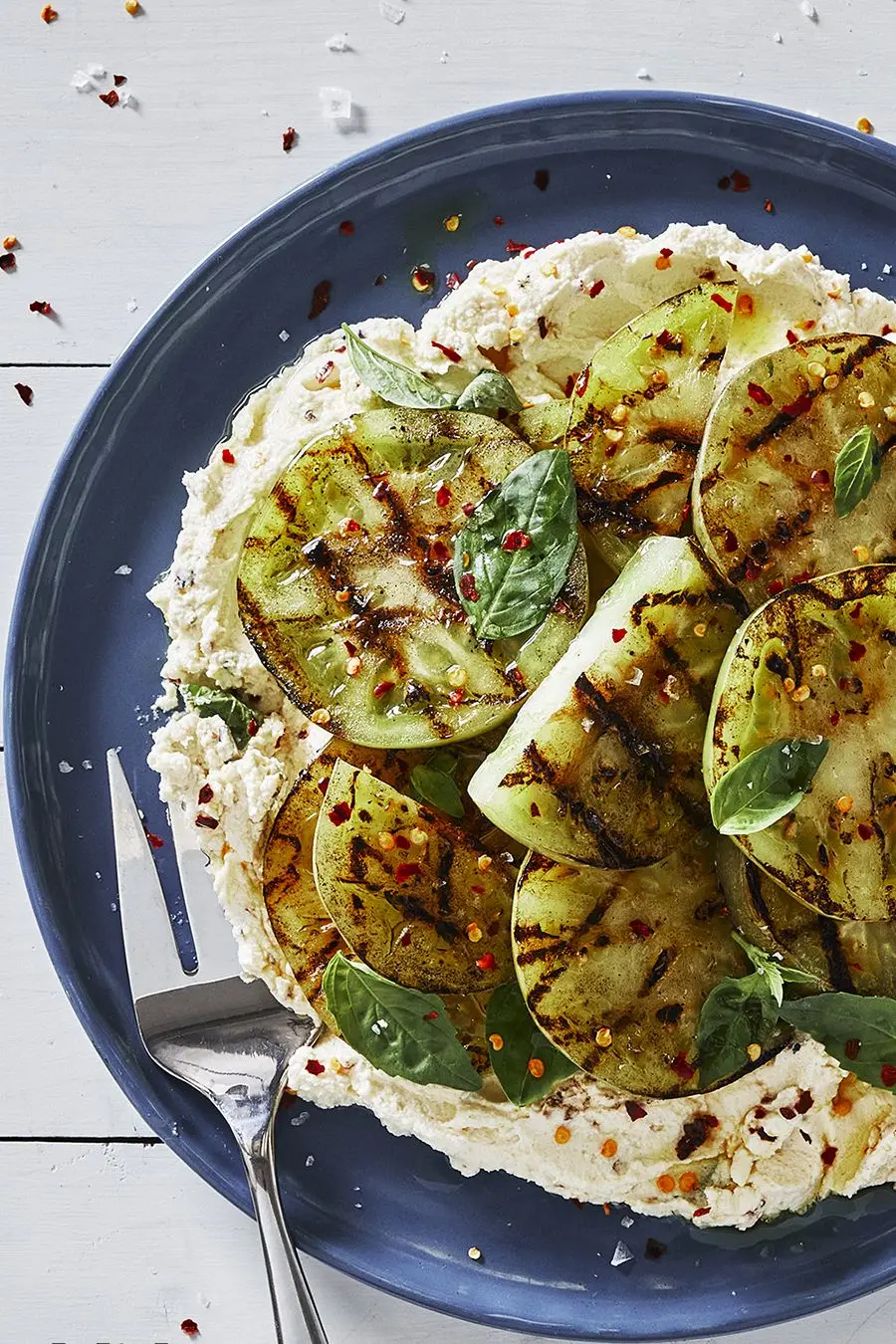 grilled green tomatoes