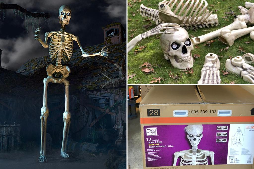 Home Depot’s viral Halloween skeleton quickly sells out before summer…