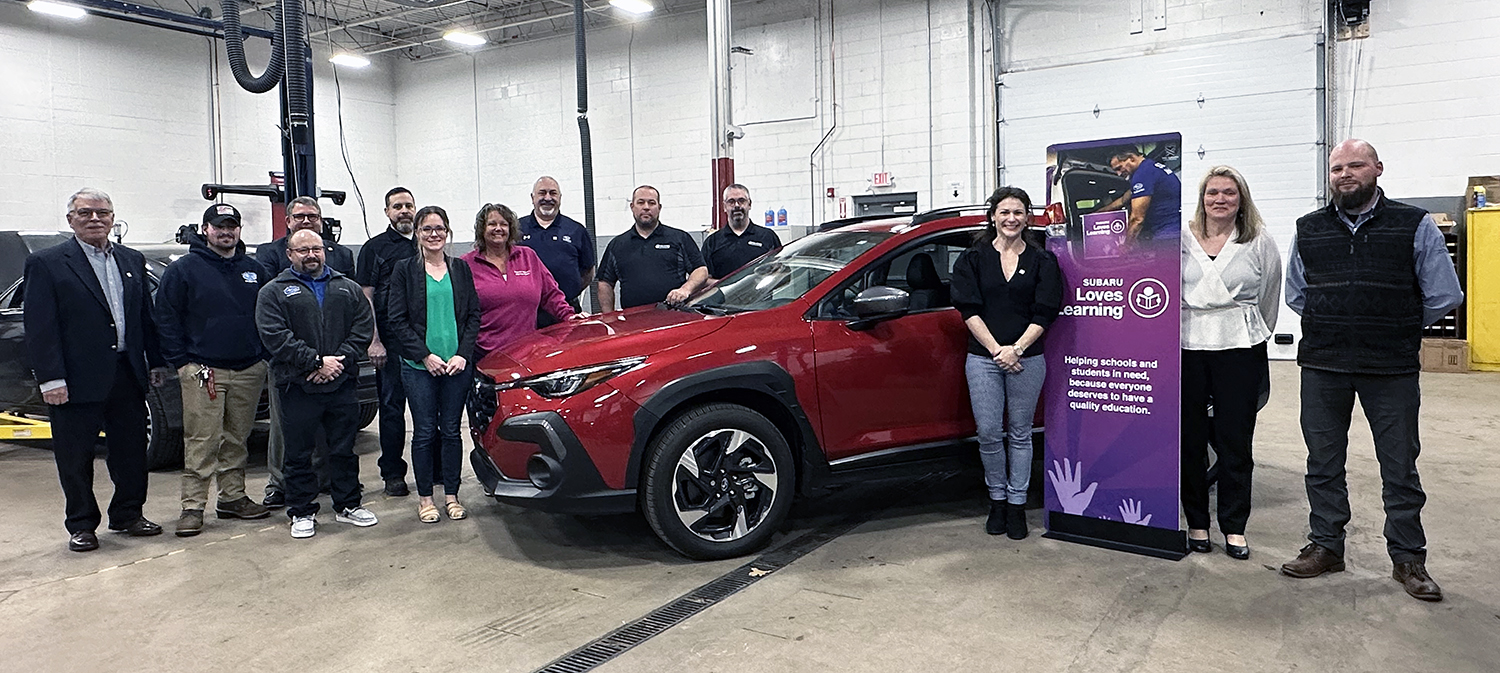 Subaru donates Crosstrek to enhance MWCC education opportunities