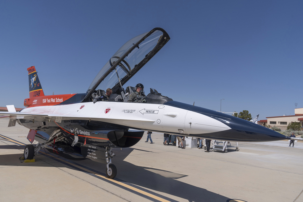 In Glimpse of War’s Future, Air Force Secretary Takes Off in Fighter Jet Powered by Artificial Intelligence