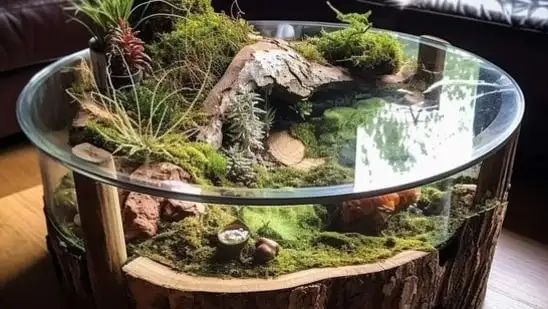 3. The Art of Tranquility: A Designated Sanctuary - Create designated Zen in spaces within your home. This could be a nook in your bedroom, a meditation corner in your living room, or even a small balcony. One can also incorporate a mini–Zen Garden using a shallow tray filled with sand or pebbles. Arrange a few smooth rocks, perhaps including a bonsai tree or a patch of moss for a touch of life. Let the soft textures of the sand and rocks invite tactility, further enhancing the sensory experience and improving the circadian rhythms. We can transform a space into a designated sanctuary for relaxation and inner peace by incorporating these elements.(Photo by ASHLEY BANSON)
