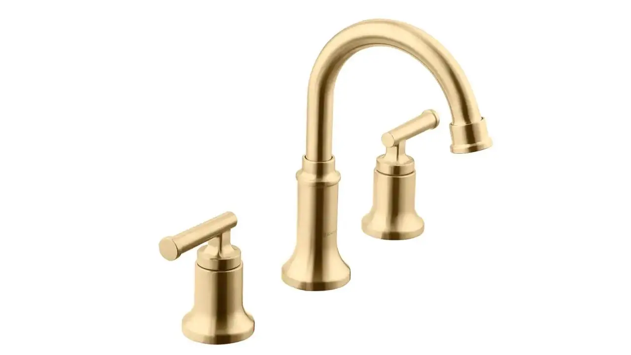 Widespread Double-Handle High-Arc Bathroom Faucet in Matte Gold.jpg