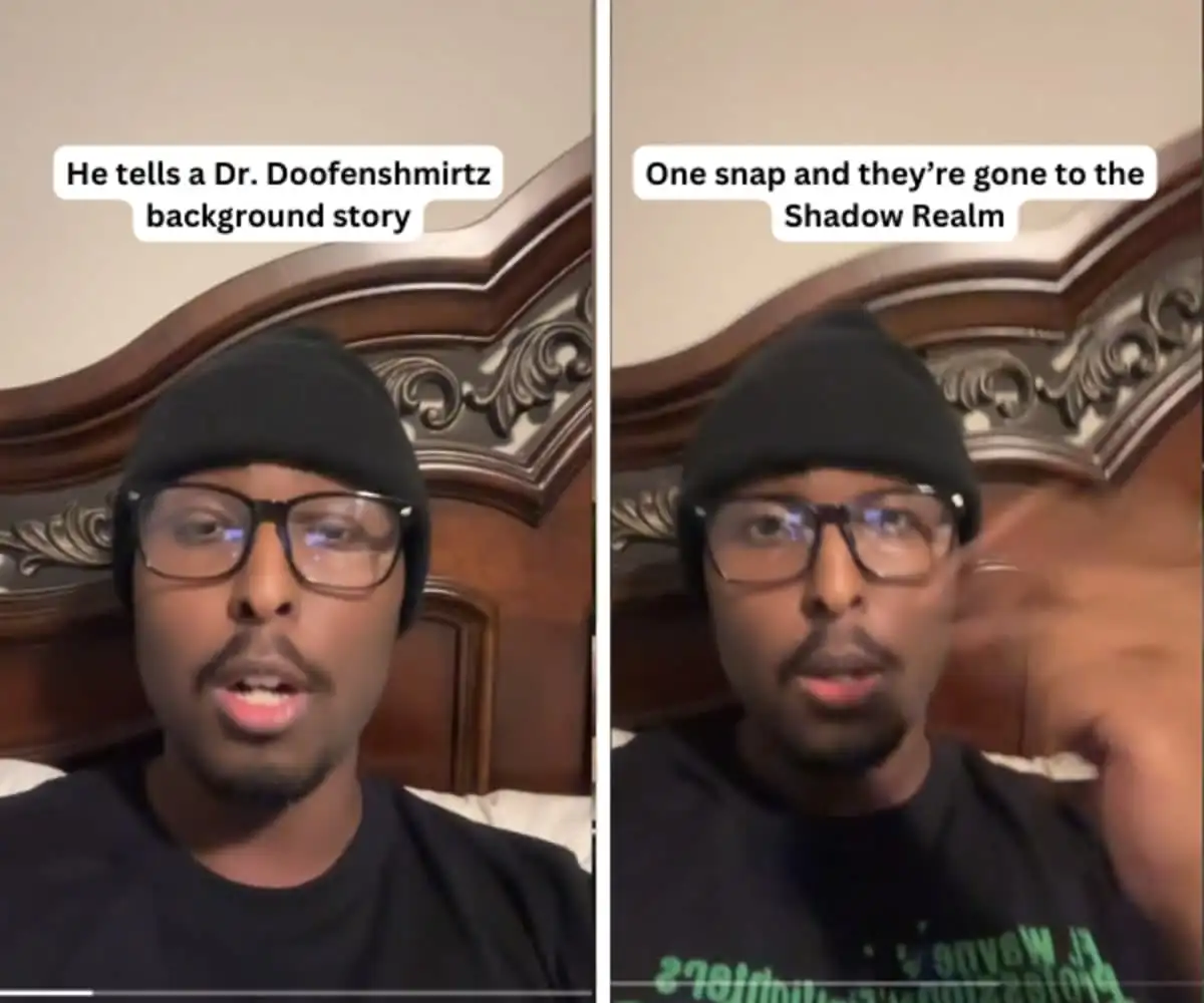 Screenshots from the video | TikTok | @adamjuvs
