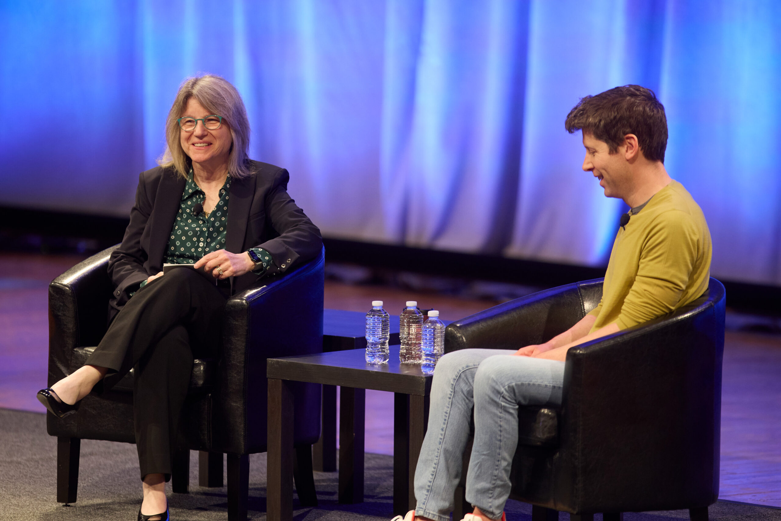 President Sally Kornbluth and OpenAI CEO Sam Altman discuss the future of AI