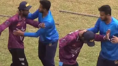 VIDEO: Shakib-al-Hassan got angry at the fan who came to take selfie, held his neck and raised his hand to hit