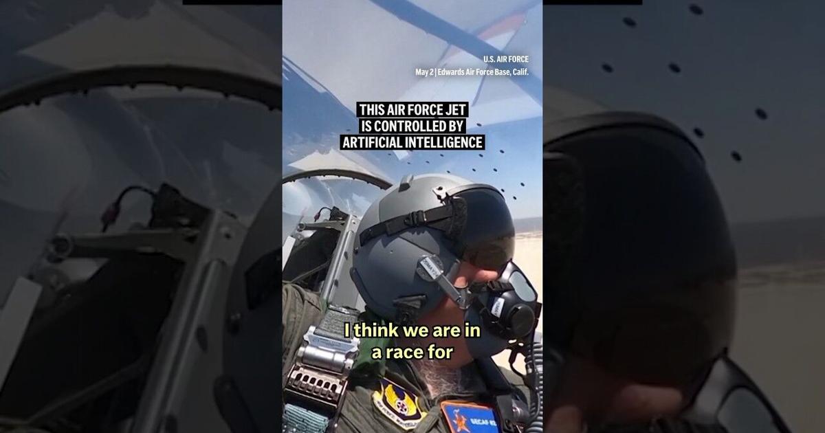 This Air Force jet is controlled by artificial intelligence