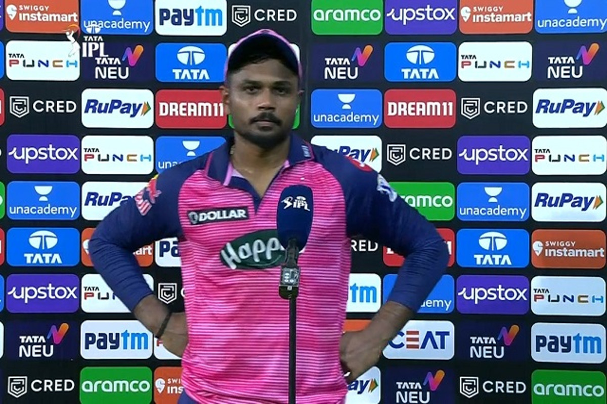राजस्थान रॉयल्स की तीसरी हार के बाद भड़के कप्तान संजू सैमसन, इनके सिर फोड़ा ठीकरा | sanju samson tells the reason why rr lost to dc in ipl 2024 56th match