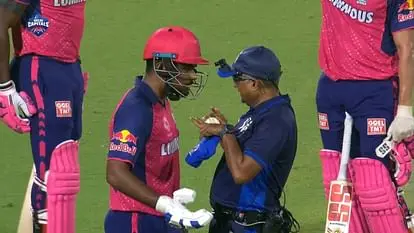 IPL 2024: Sanju Samson fined 30 percent of match fees for his act of dissent against umpires decision DC vs RR