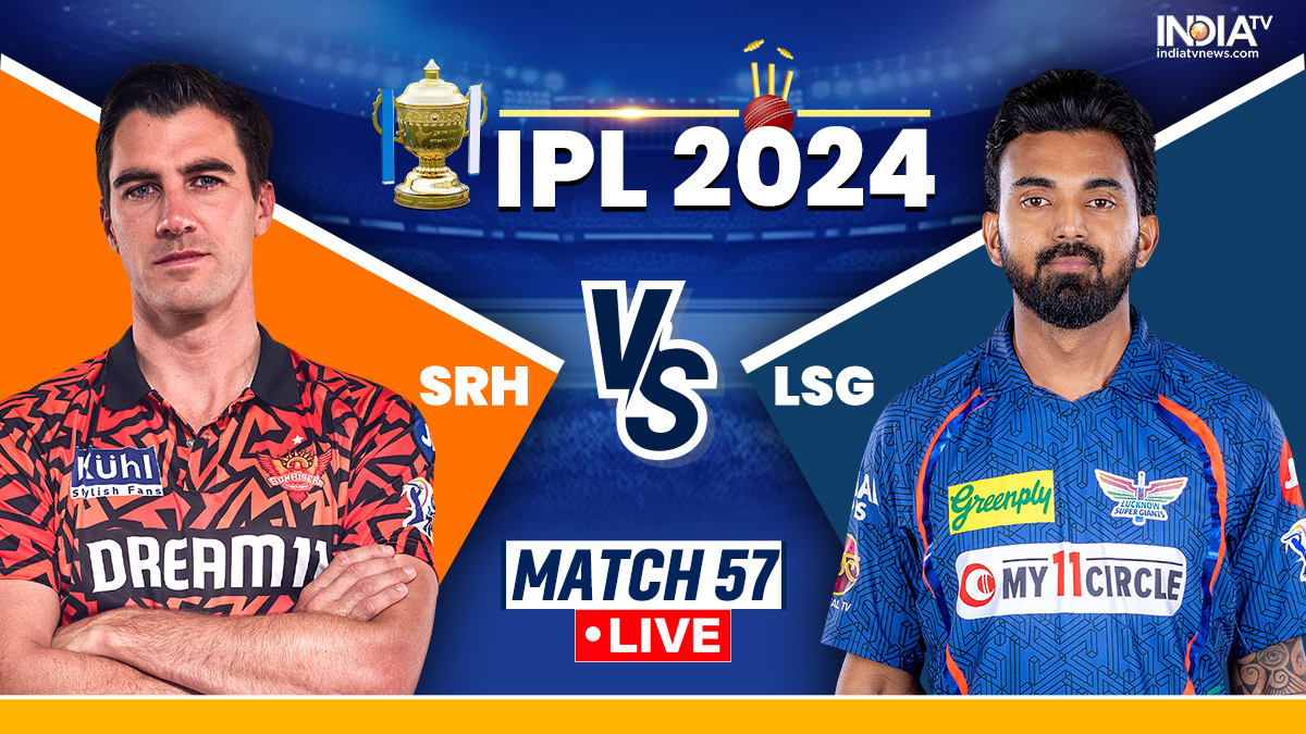 SRH vs LSG Live: प्लेऑफ में जाने के लिए दोनों टीमों में होगी जंग, बराबर हैं अंक