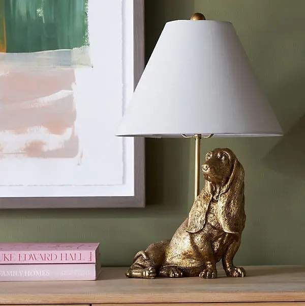 Dog Table Lamp