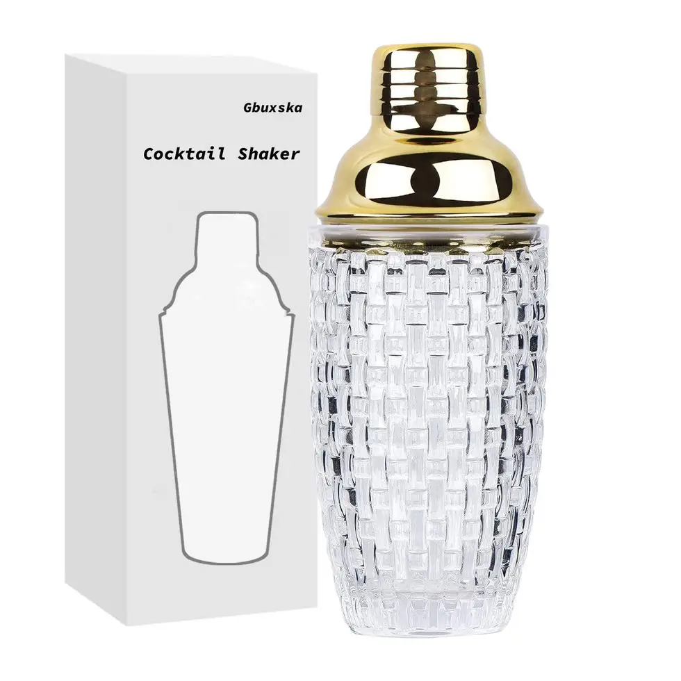 Glass Cocktail Shaker Set Glass Cocktail Shaker Set