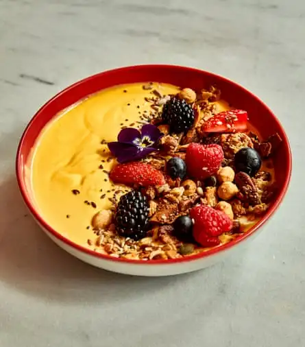 Apple Butter’s mango smoothie bowl.