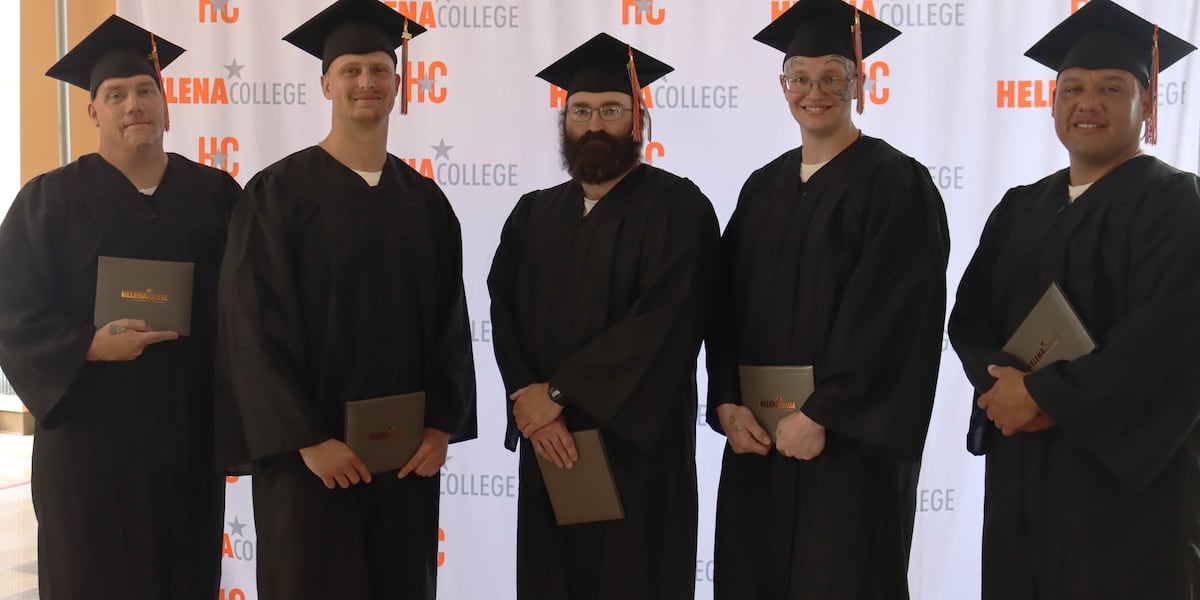 Prison inmates graduate from college’s automotive program